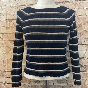 Anthropologie Moth, raw-hem, lightweight sweater